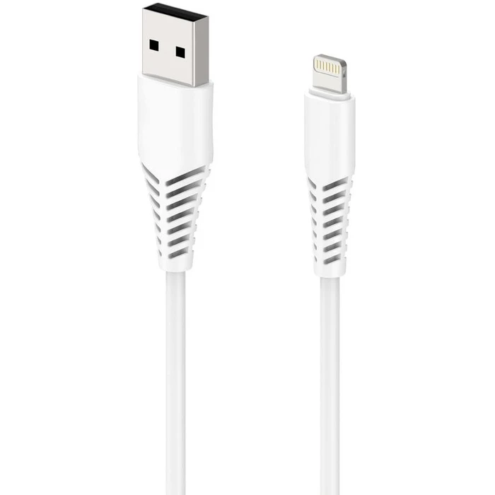 Καλώδιο USB 2GO Apple Lightning 1m White