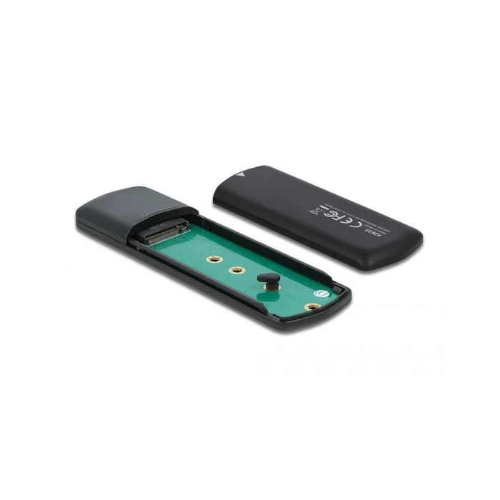 Θήκη Σκληρού Δίσκου M.2 Delock Ext USB Typ-C Combo NVMe PCIe SATA SSD wf