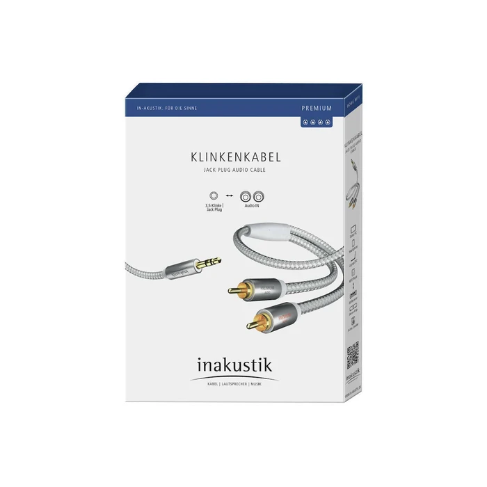 Καλώδιο 3.5mm Inakustik Premium Jack Plug - Cinch 5,0 m