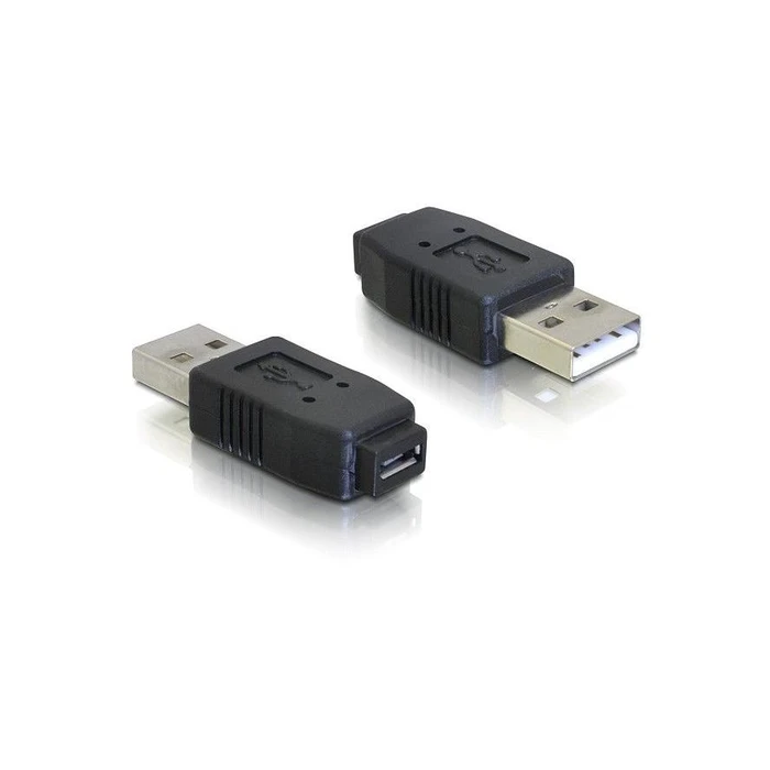 Αντάπτορας USB Delock A to micro A+B male / female