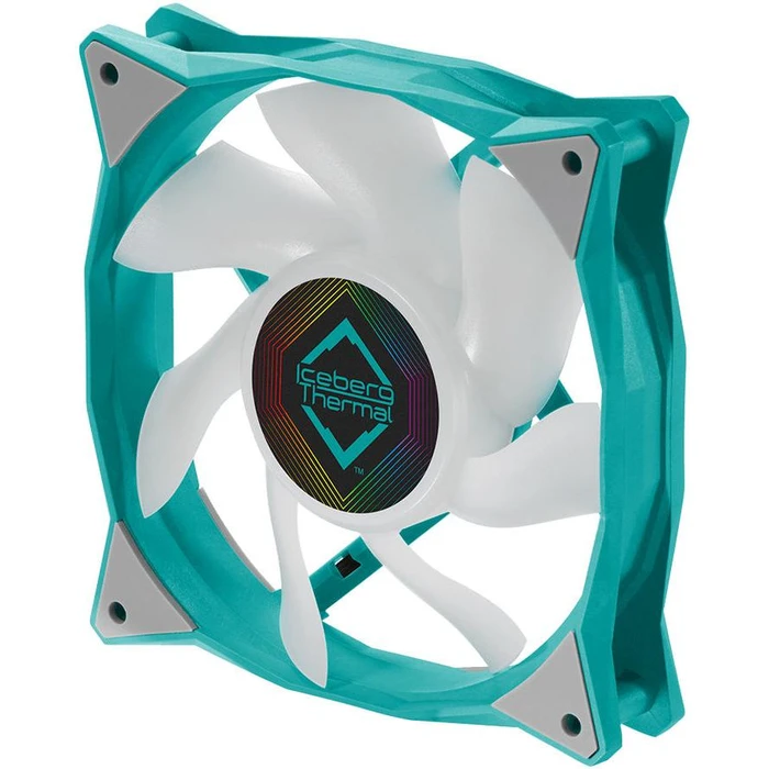 Case Fan 12cm Iceberg THERMAL IceGALE ARGB - ARGB Teal