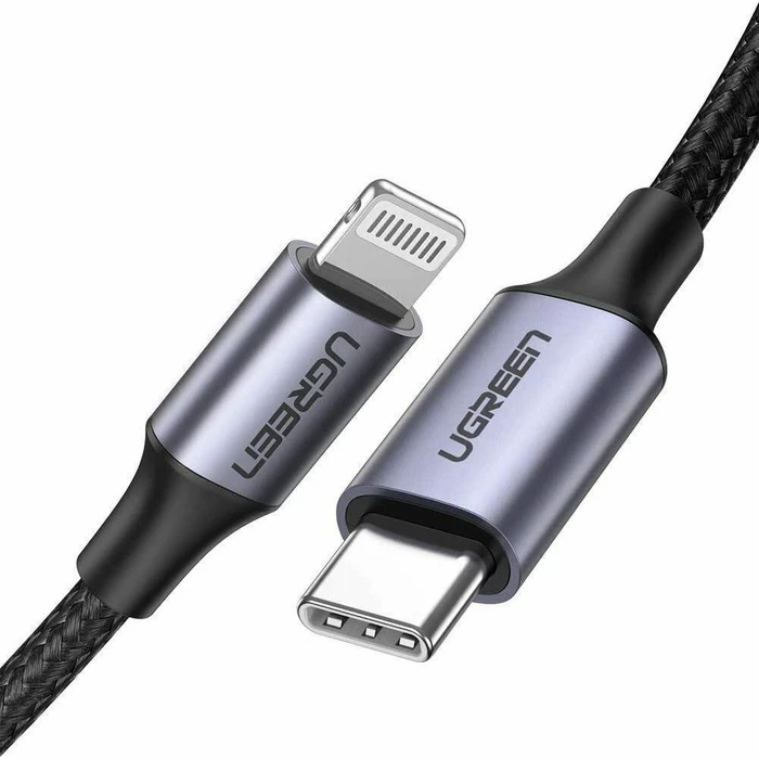 Καλώδιο USB Ugreen Lightning to Type-C 1m black
