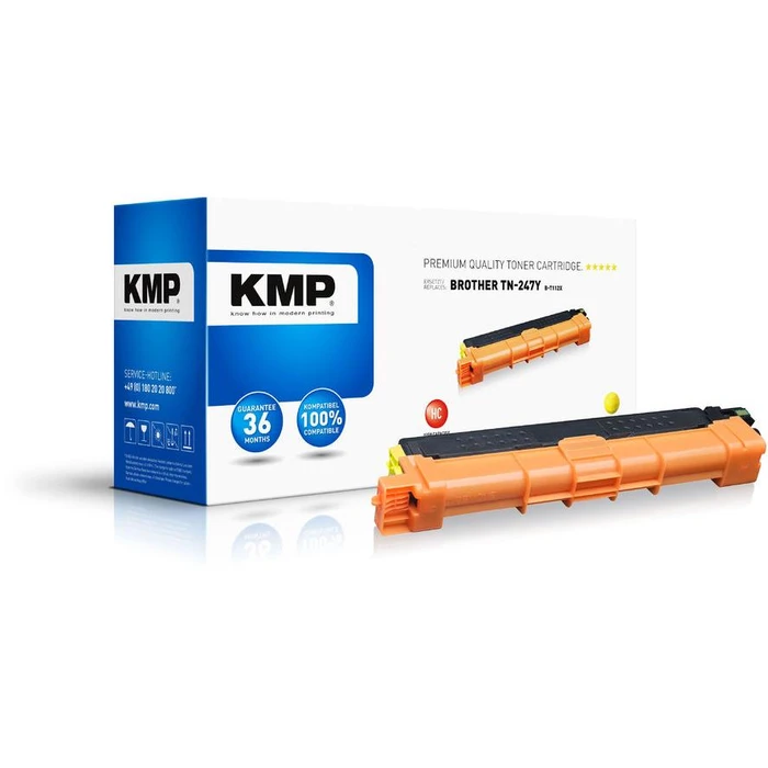 Toner Συμβατό KMP Brother TN-247Y/TN247Y yellow 2.300 S. B-T112X