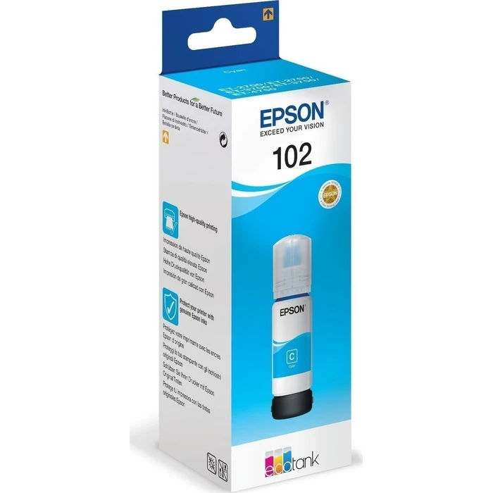 Μελάνι Epson EcoTank cyan T 102 70 ml T 03R2