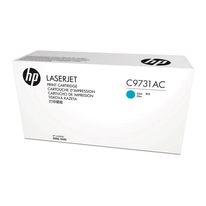 Toner HP Contract No 645A HP645A Cyan (C9731AC)