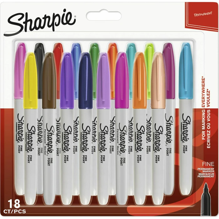 Μαρκαδόροι 1x18 Sharpie Permanentmarker F 18 colours
