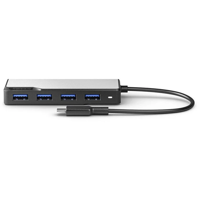 USB Hub Alogic Fusion USB-C 4-in-1 USB-A & USB-C gray