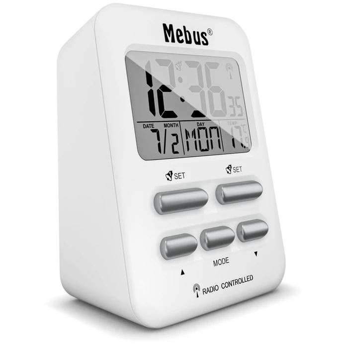 Ρολόι Ξυπνητήρι Mebus 25800 Radio