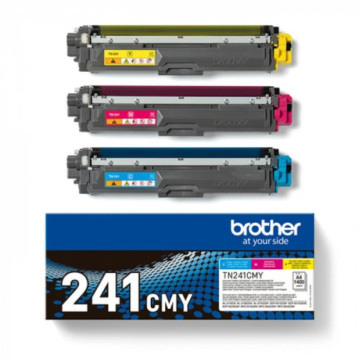 Toner Brother TN241CMY - 3-pack - Yellow, Cyan, Magenta - original