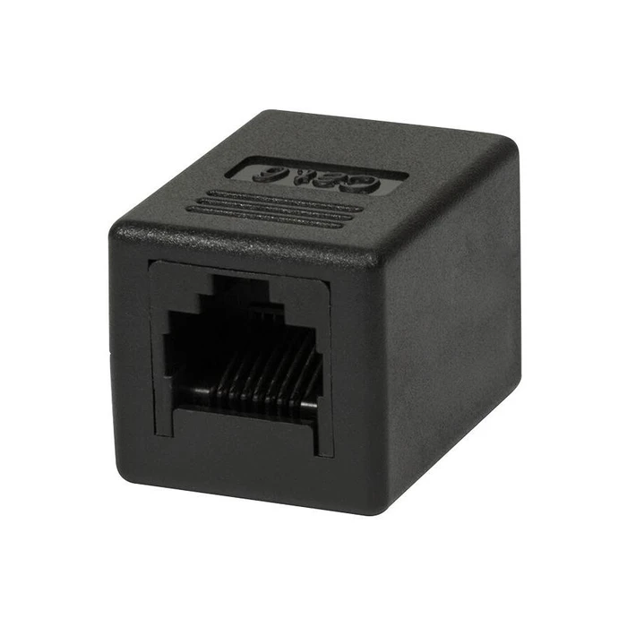 Βύσμα Δικτύου Logilink connector 1:1 2x RJ45 Cat.6 UTP, Black