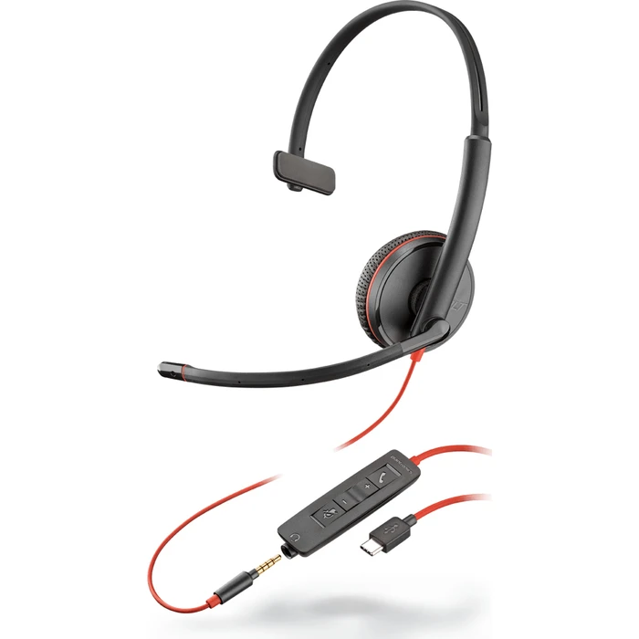 Headset Poly BLACKWIRE C3215 USB-C