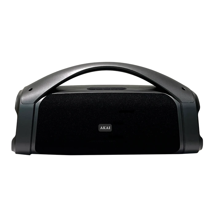 Akai ABTS-09 – Μαύρο Φορητό Ηχείο 15W RMS με RGB LED, Bluetooth 5.1, FM & USB/TF (1500mAh)