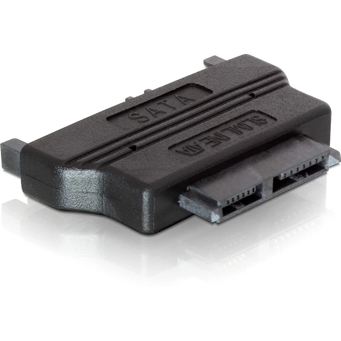 Adapter Delock SATA 22pin -> SATA Slim 13pin Bu/St