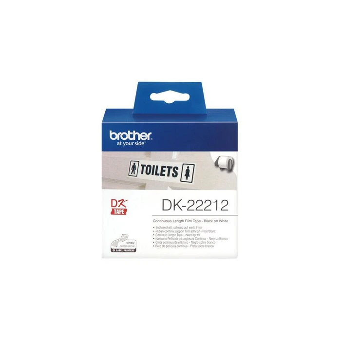 Ταινία Ετικετογράφου Brother QL550/500 15,48m*62mm DK-22212