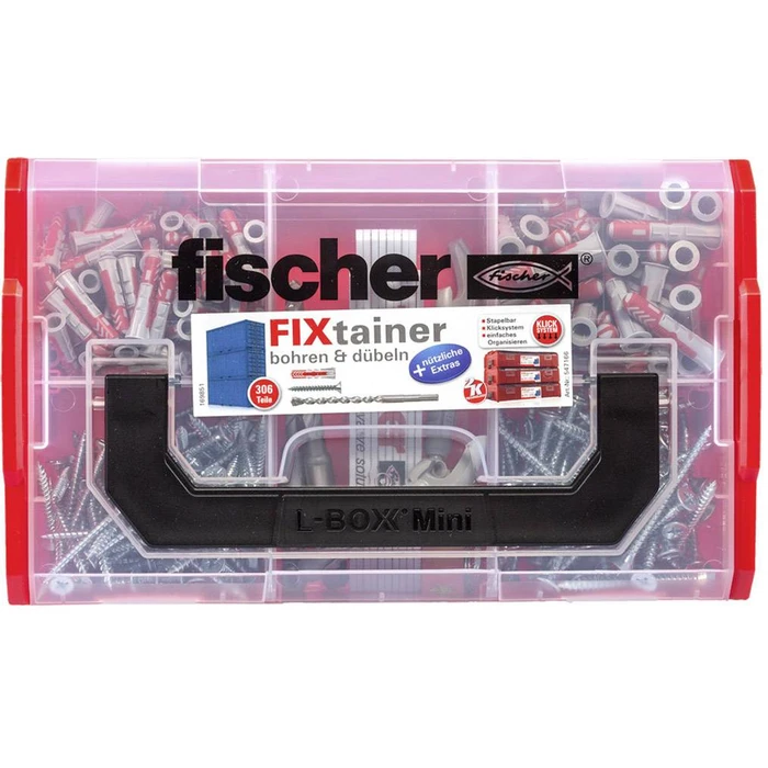 Ούπα Fischer FIXtainer - drill and plug