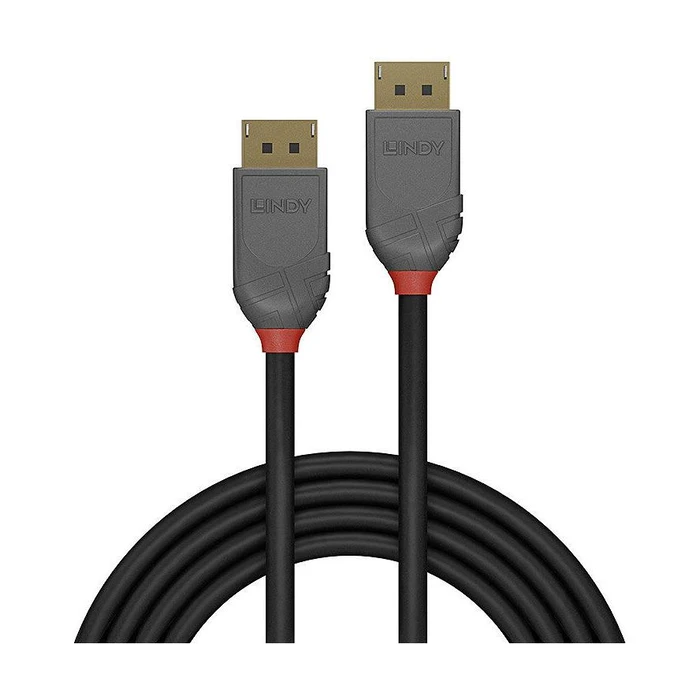 Καλώδιο DisplayPort Lindy Anthra Line 0.5m