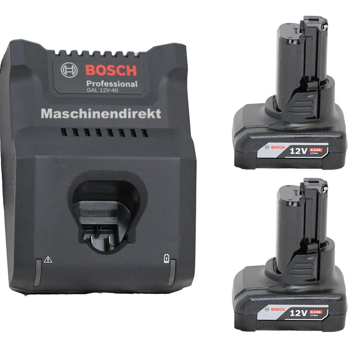 Φορτιστής Εργαλείων Bosch 2x 6.0Ah, GAL 12V-40