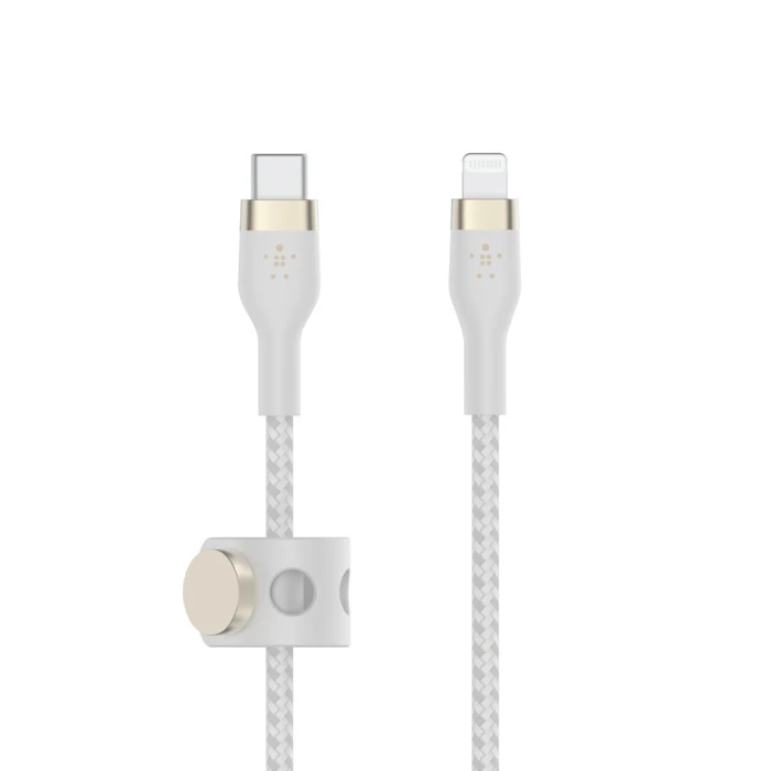 Καλώδιο USB Belkin Flex Lightning/USB-C 15W 1m white CAA011bt1MWH