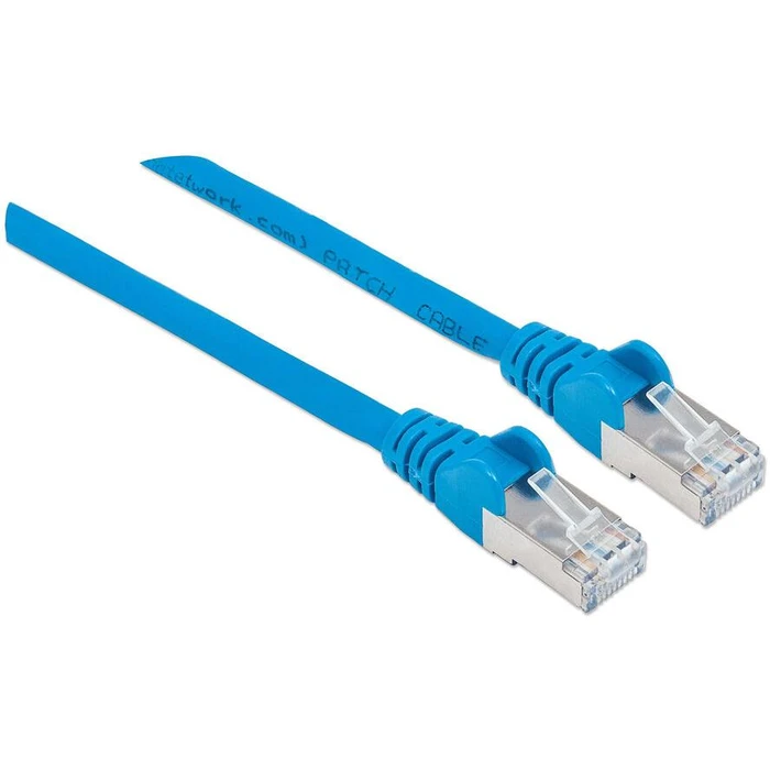 Καλώδιο Δικτύου Intellinet Cat6A CU S/FTP LSOH 1.50m Blue