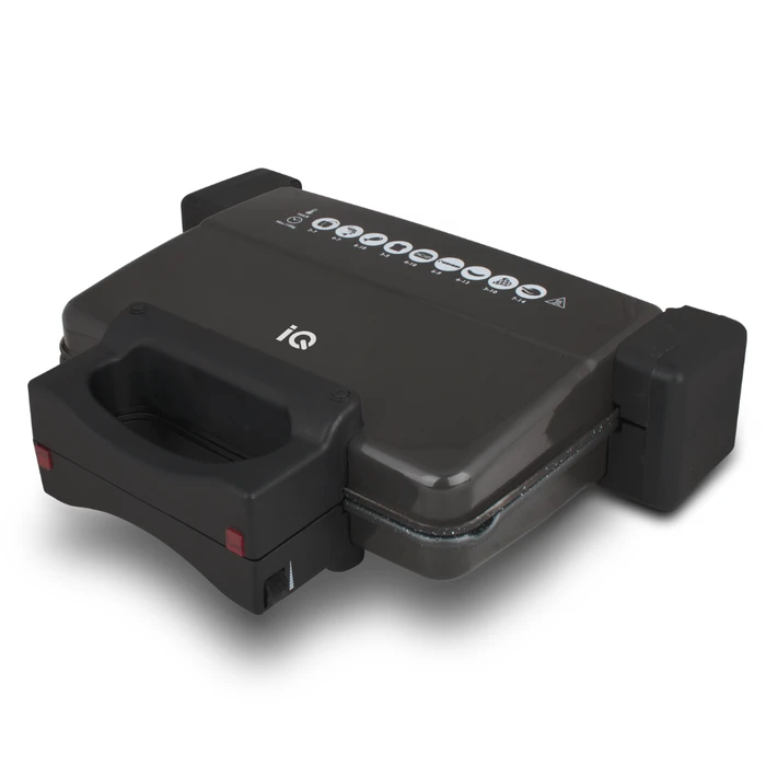 Τοστιέρα IQ Γκριλιέρα με Αποσπώμενες Πλάκες 2000W Black ST-680