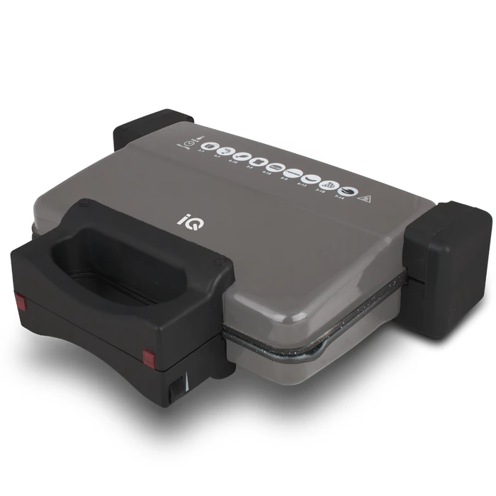 Τοστιέρα IQ Γκριλιέρα με Αποσπώμενες Πλάκες 2000W GRAY ST-680