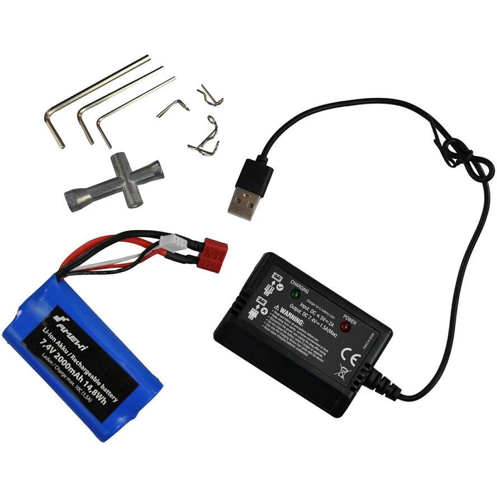 Τηλεκατευθυνόμενο Amewi RC Daphoenodon Monstertruck LiIon 2000mAh blue/14