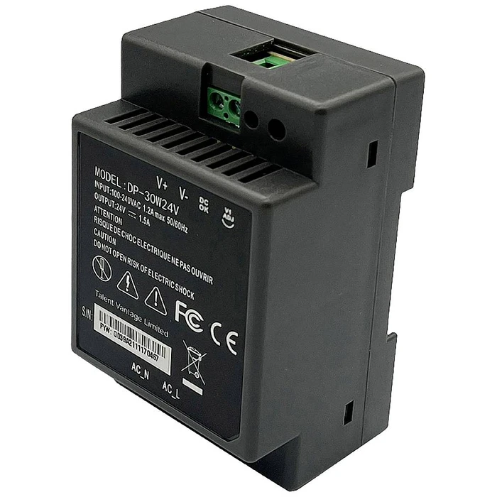 Power Supply Switch Edimax 30W/24V Industrial DIN rail