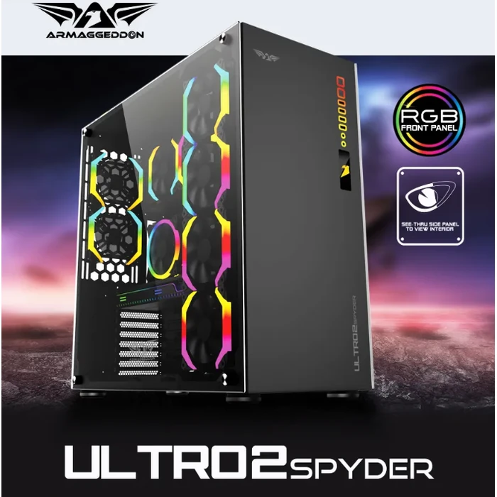 Κουτί Η/Υ Armaggeddon FULL ATX Gaming ULTRO 2 SPYDER