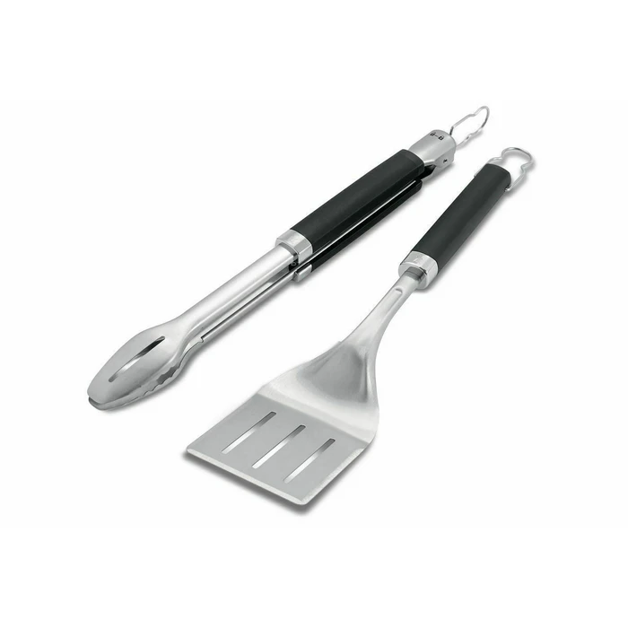 Σετ Εργαλείων BBQ Weber Grill Cutlery Precision 2 pcs Stainless Steel black