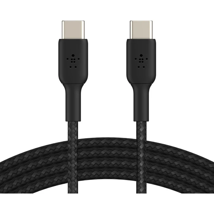 Καλώδιο USB Belkin USB-C/USB-C 1m coated, black CAB004bt1MBK