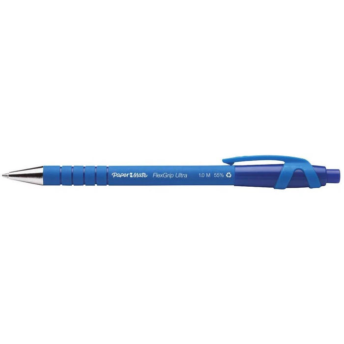 Στυλό Papermate Flexgrip Ultra RT M blue 12 pieces