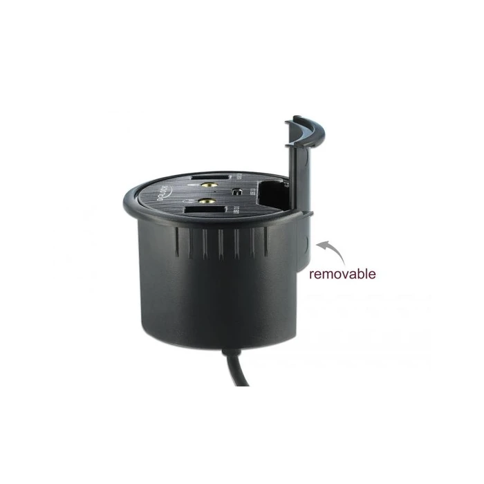 USB Hub DELOCK 3Port 1x Typ-C / 2x Typ-A + HD-Audio Ports