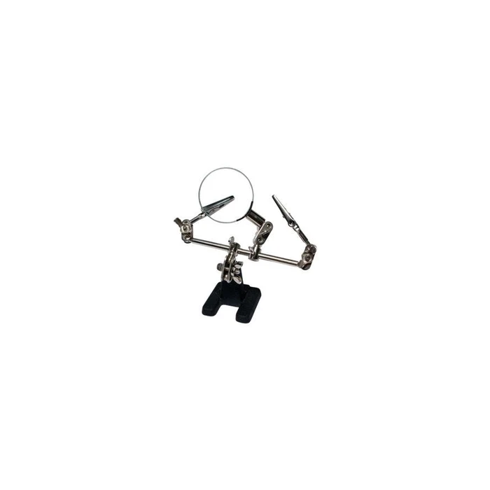 Βάση εργαλείων LogiLink 3rd helping hand with magnifying glass, 46mm magnifying glass & 8 joints