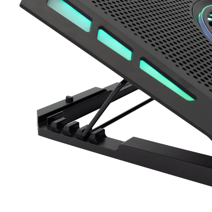 Βάση Laptop White Shark RGB COOLING PAD GCP-13 AURORA 5 FANS