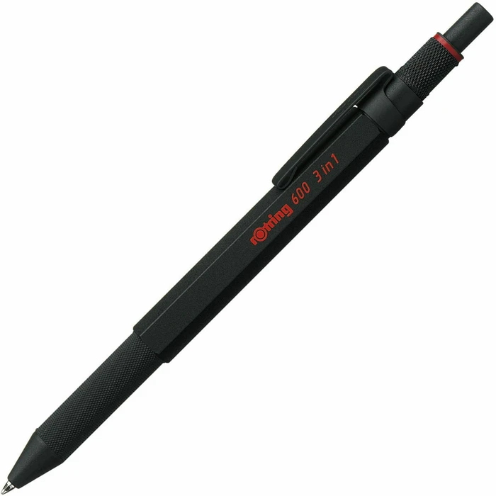 Στυλό Rotring 600 Multipen 3in1 black Fine-lead Pen, Ball Pen blue/red