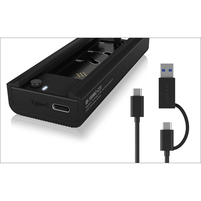 Θήκη Σκληρού Δίσκου m.2 RaidSonic IB-180MC-C31 NVMe&SATA SSD