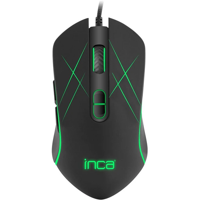 Ποντίκι Gaming Ενσύρματο INCA IMG-GT12 3200 DPI, RGB, 7 Keys, USB, SW retail