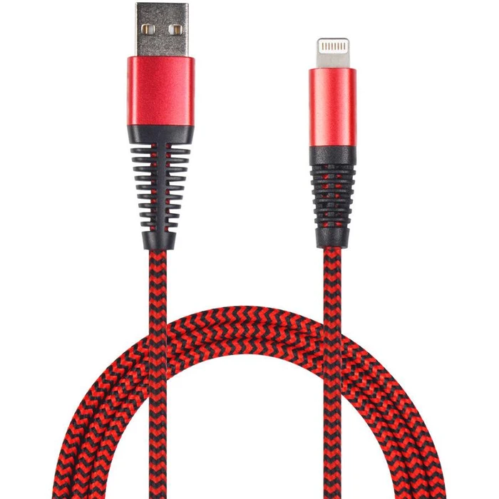 Καλώδιο USB 2GO - Red - 100cm for Apple Lightning