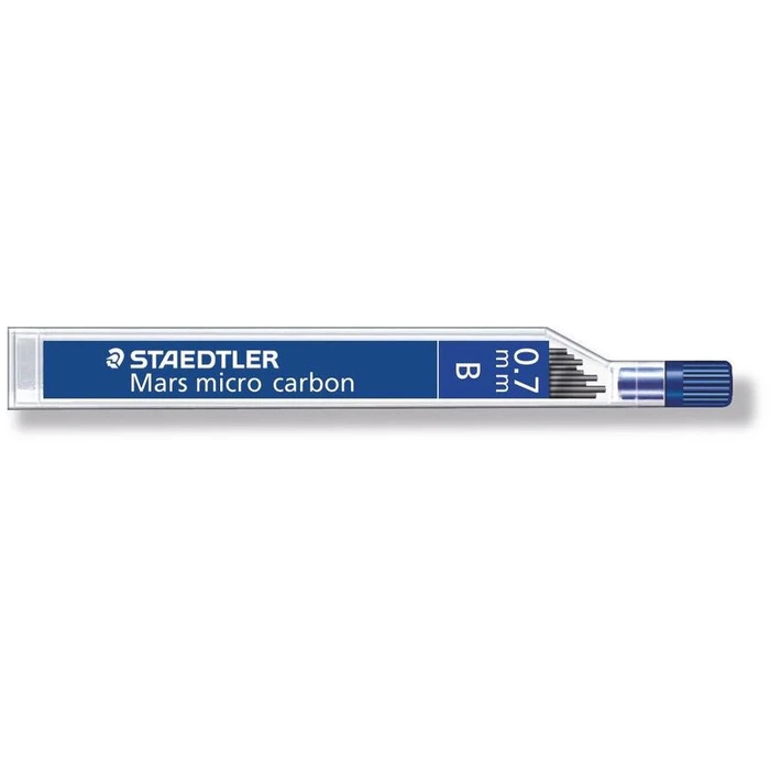 Μύτες Μηχανικών Μολυβιών Staedtler fine lead Mars micro 0,7mm B 12St 12pieces