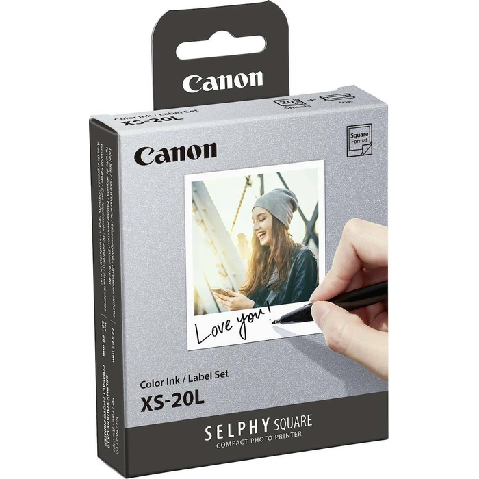 Φωτογραφικό χαρτί Canon XS-20 L Set 2x 10 Sheets 7,2 x 8,5 cm