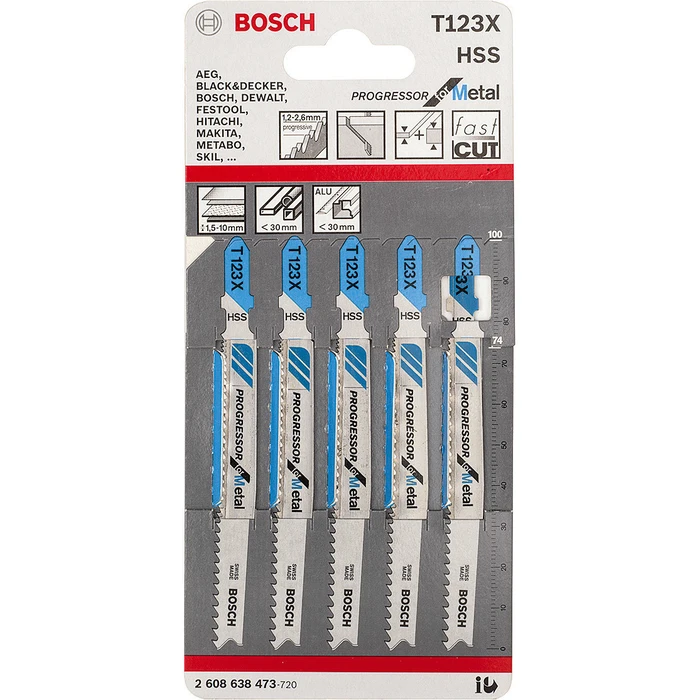 Λάμες Σέγας Bosch 5 T 123 X