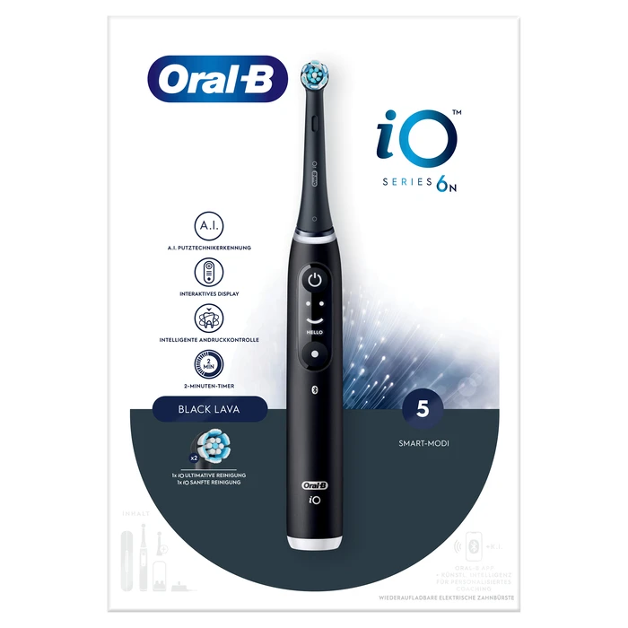 Ηλεκτρική Οδοντόβουρτσα Oral-B iO Series 6 black lava + Case
