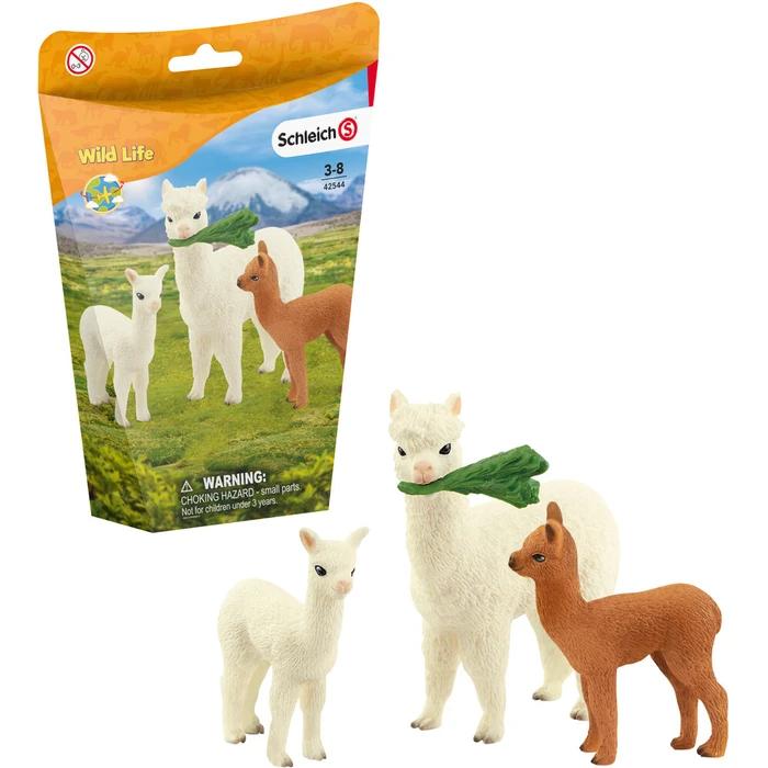 Μινιατούρα Schleich Wild Life 42544 Alpaca Set