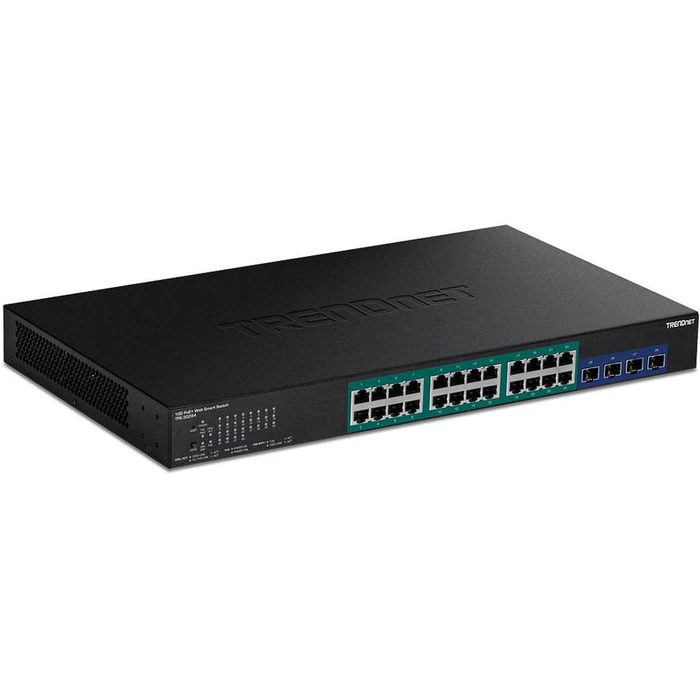 Network Switch TRENDnet 28-Port Gigabit Web Smart PoE+ w.10G SFP+