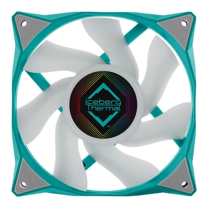 Case Fan 12cm Iceberg THERMAL IceGALE ARGB - ARGB Teal