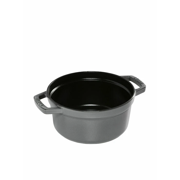 Κατσαρόλα Staub Cocotte 12cm round Graphite grey, cast iron