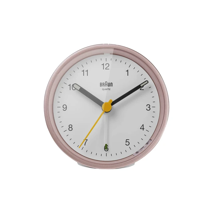 Ρολόι Ξυπνητήρι Braun BC 12 PW pink/white