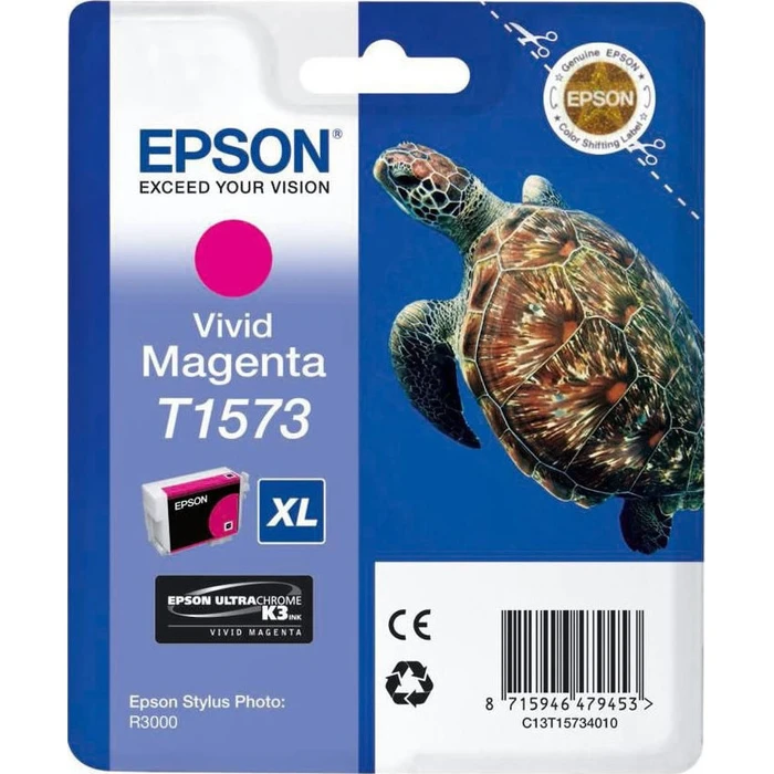 Μελάνι Epson vivid magenta T 157 T 1573