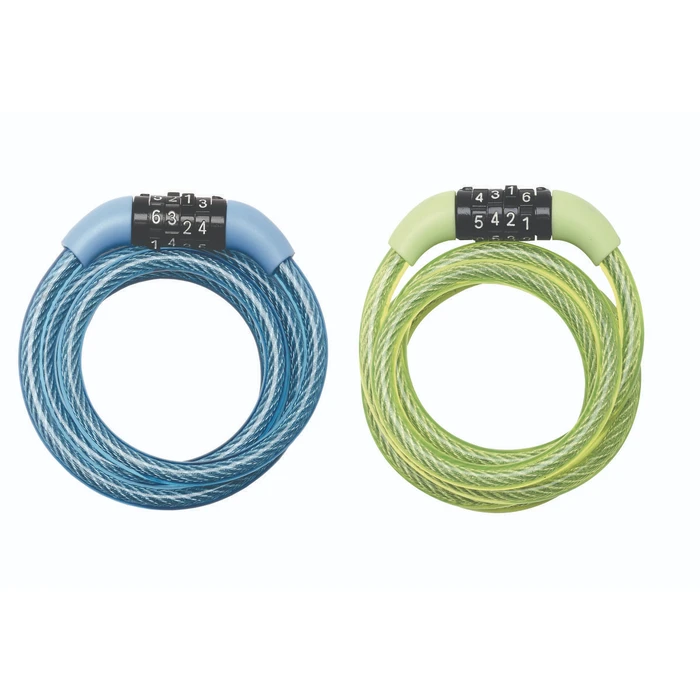 Κλειδαριά Ποδηλάτου Master Coiled Cord 1,20m w. fixed comb. 8143EURDPROCOL