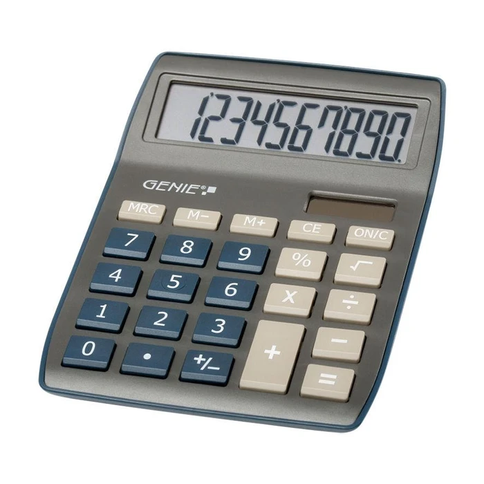 Αριθμομηχανή Genie 840DB dark blue 10-digit